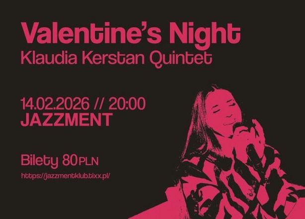 Bilety na  Valentine s Night Klaudia Kerstan